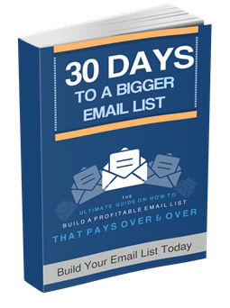 30 Days To A Bigger Email List Course