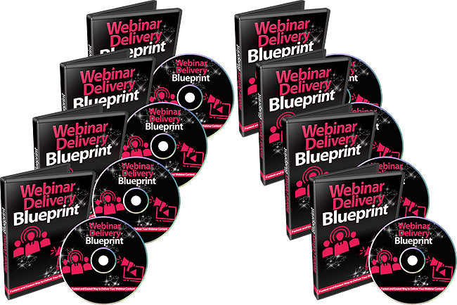 Webinar Delivery Blueprint Course (Audios, eBooks & Videos)