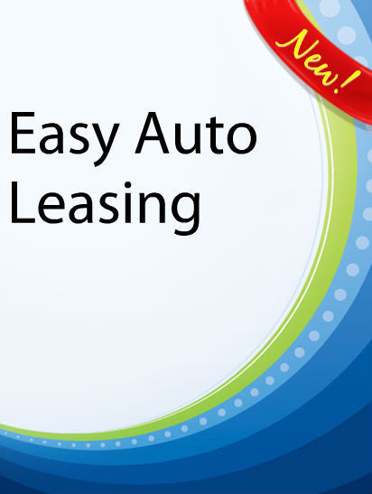 Easy Auto Leasing  PLR Ebook