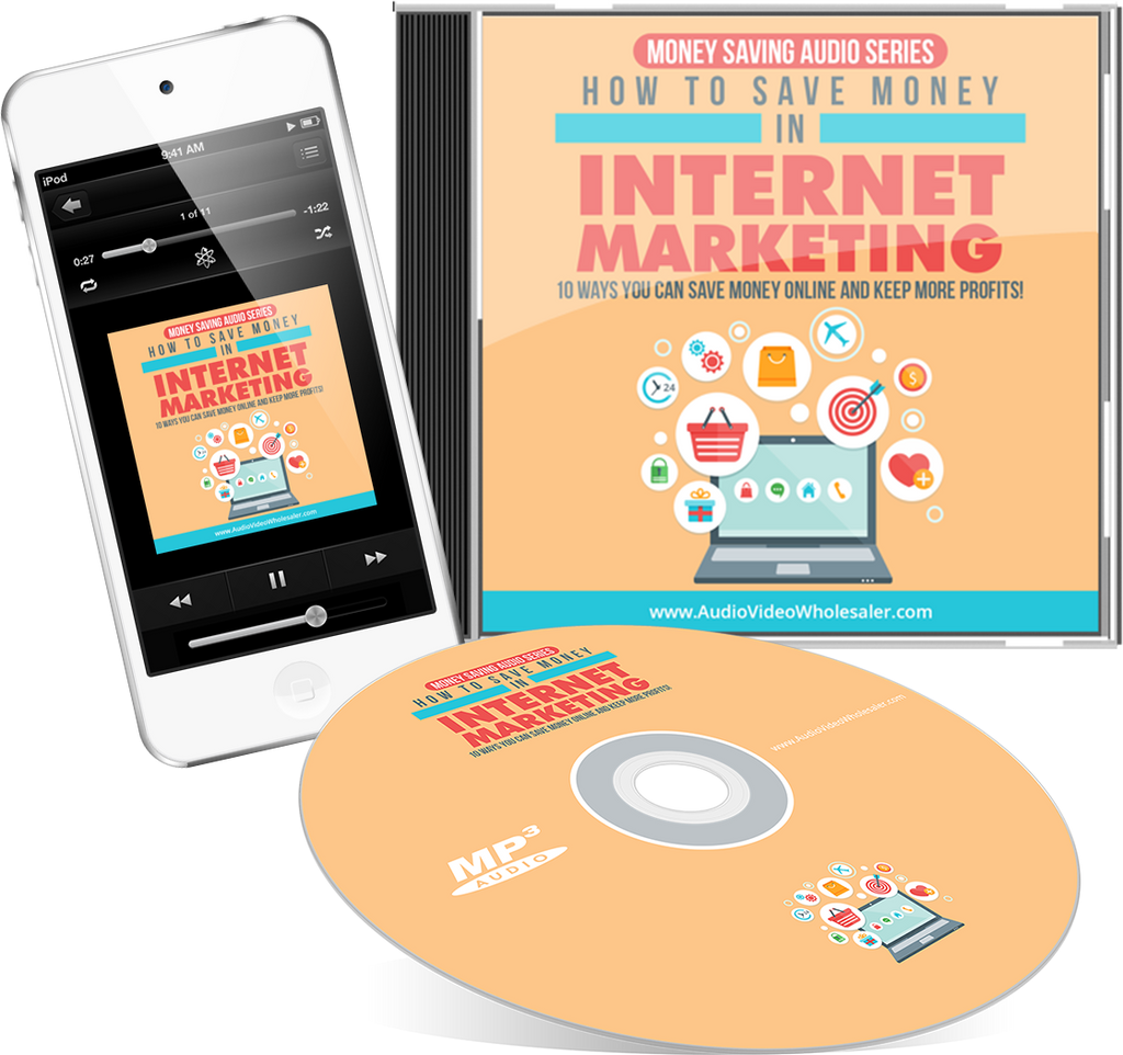 How To Save Money In Internet Marketing Audio Book (Master Resell Rights License)