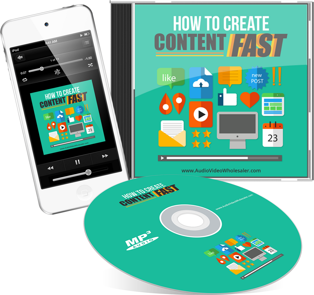 How to Create Content Fast Audio Book (Master Resell Rights License)