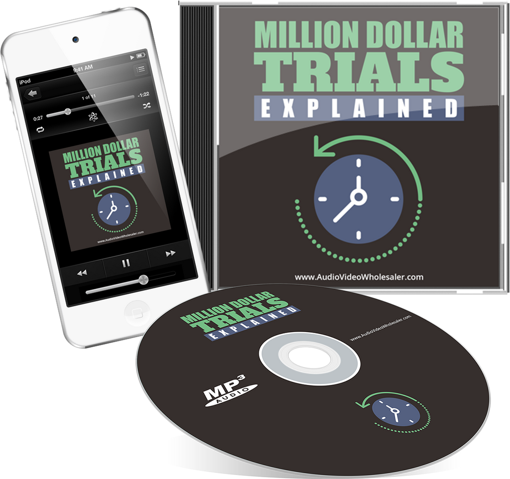 Million Dollar Trials Explained Audio Book (Master Resell Rights License)