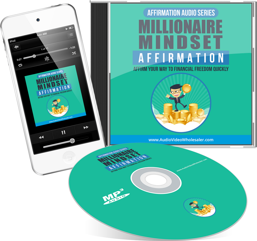 Millionaire Mindset Affirmation Expansion Audio Book (Master Resell Rights License)