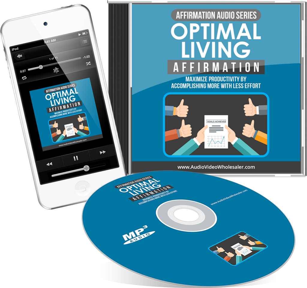 Optimal Living Affirmation Expansion Audio Book (Master Resell Rights License)