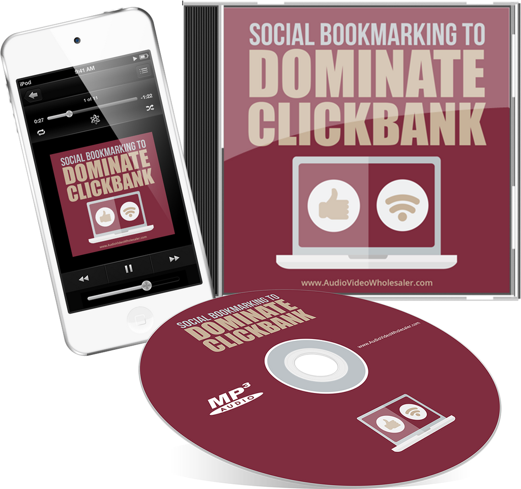 Social Bookmarking to Dominate ClickBank Audio Book (Master Resell Rights License)