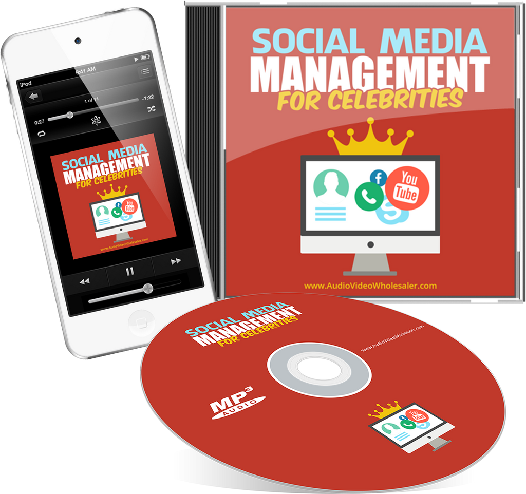 Social Media Management for Celebrities Audio Book (Master Resell Rights License)