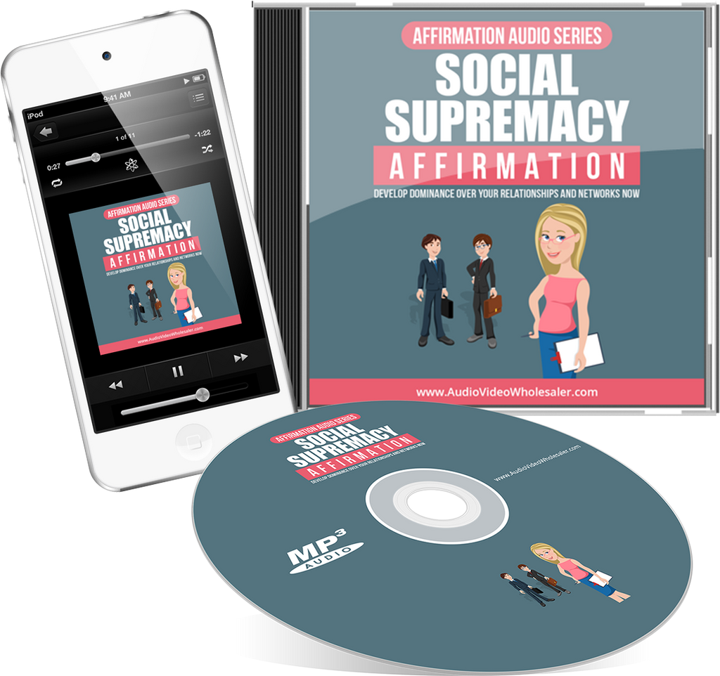 Social Supremacy Affirmation Expansion Audio Book (Master Resell Rights License)
