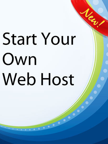 Start Your Own Web Host  PLR Ebook