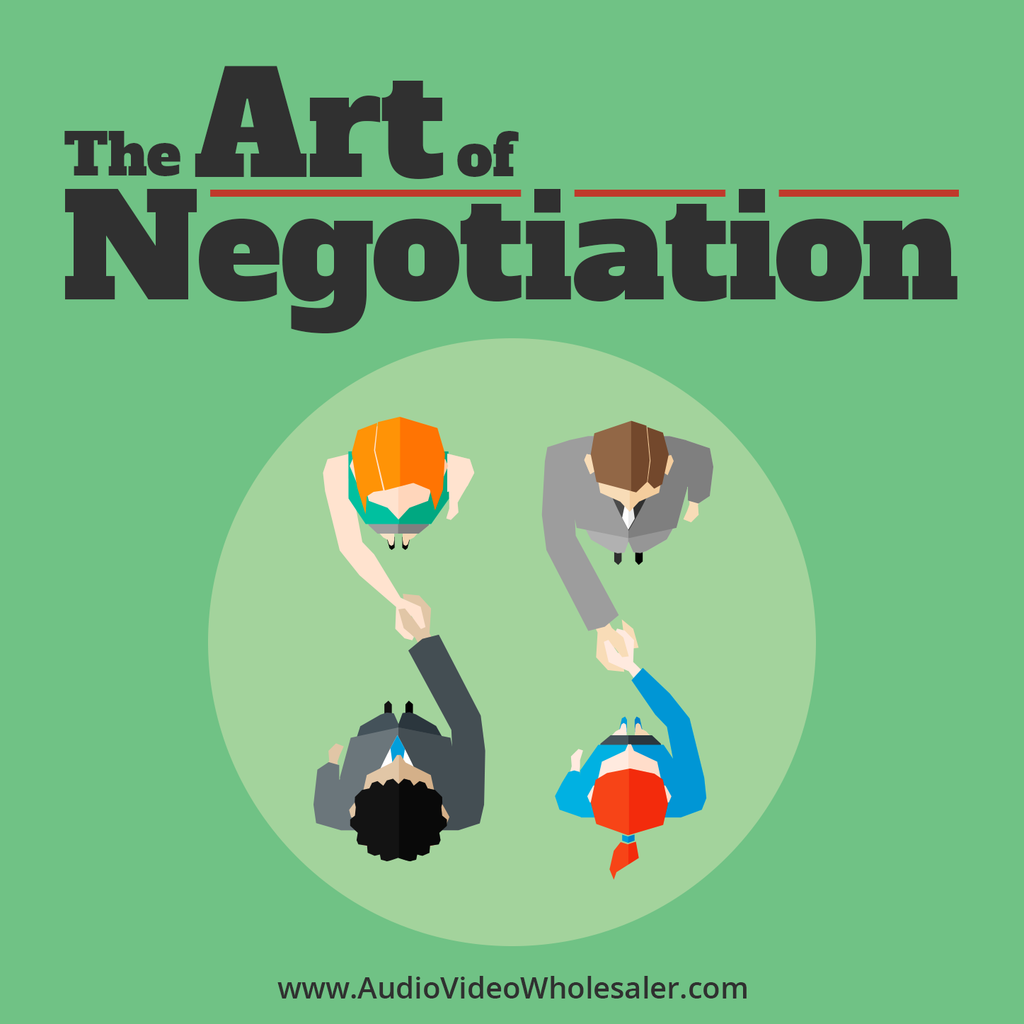 The Art of Negotiation Self Help Audio Book (Master Resell Rights License)