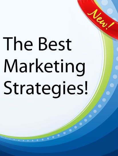 The Best Marketing Strategies  PLR Ebook
