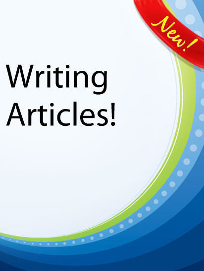 Writing Articles  PLR Ebook