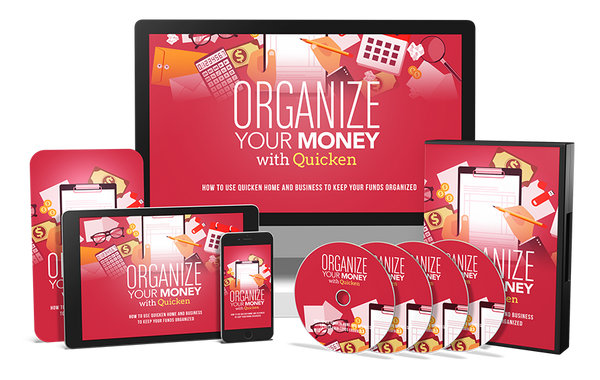 Organize Your Money With Quicken Course (Audios & Videos)