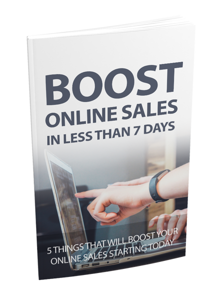 Boosting Online Sales